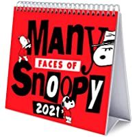 Los mejores  - ERIK - Calendario de Escritorio 2021 Snoopy- 17x20 cm